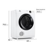 Secadora De Ropa 7Kg Carga Frontal 7D Bzg Pro Blanca Mademsa-1782166429301