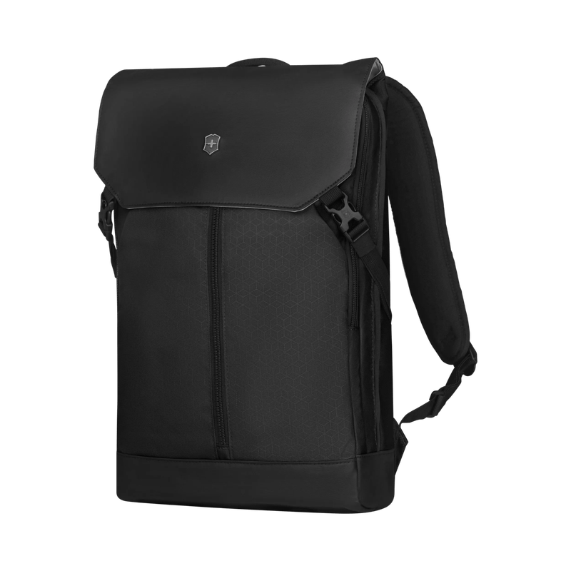 Mochila Almont 11 Litros Negra Flapover Laptop Backpack Victorinox-1782219594150