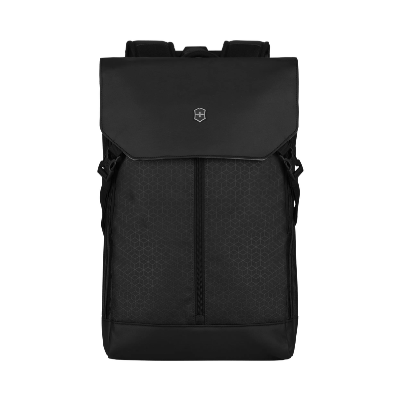 Mochila Almont 11 Litros Negra Flapover Laptop Backpack Victorinox-1782219641670