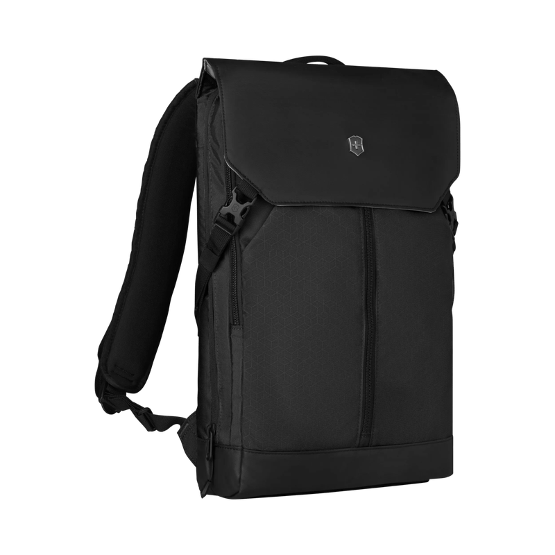 Mochila Almont 11 Litros Negra Flapover Laptop Backpack Victorinox-1782219650547