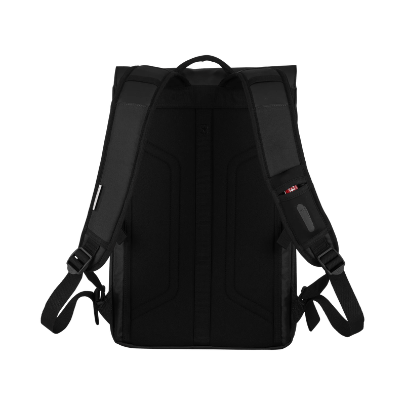 Mochila Almont 11 Litros Negra Flapover Laptop Backpack Victorinox-1782219653635