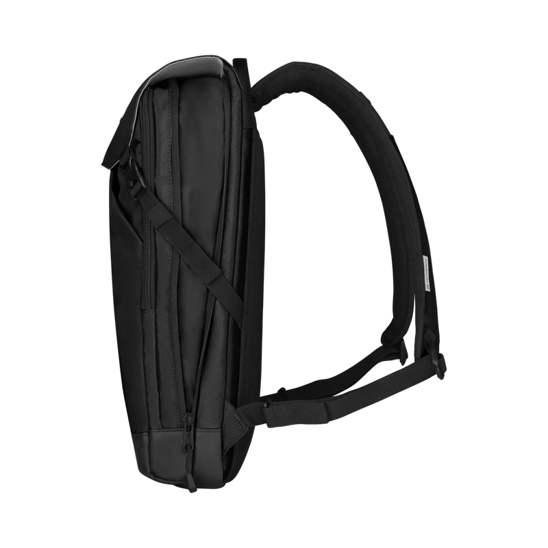 Mochila Almont 11 Litros Negra Flapover Laptop Backpack Victorinox-1782219660604