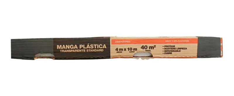 Polietileno Transparente 4Mt X 10Mt 0.8 Micras Standard Cmi-1782222381524