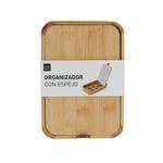 Joyero Organizador Con Espejo Bambu Homewell-1782222449100