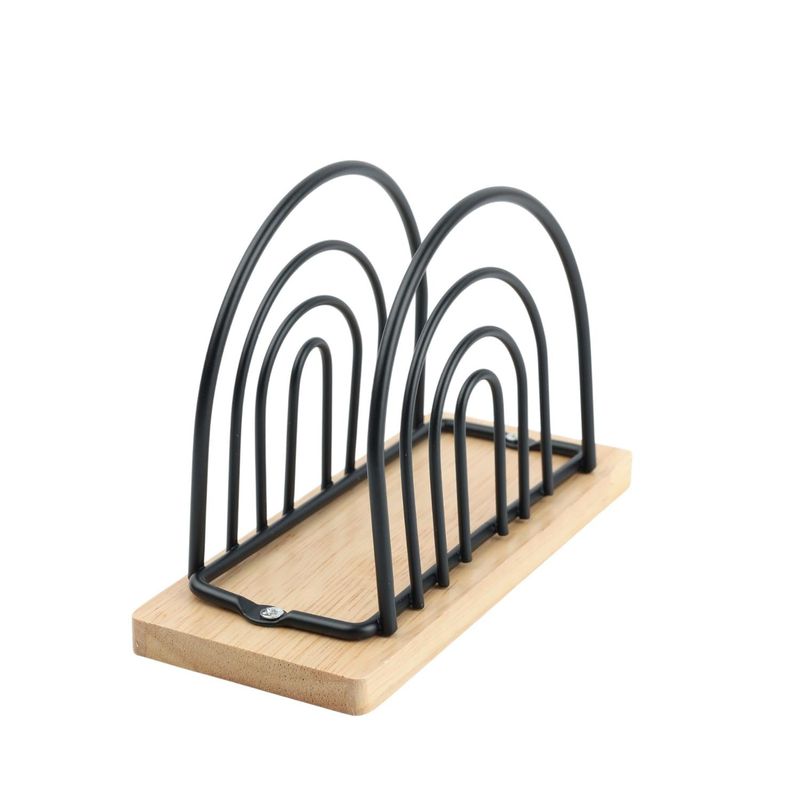 Servilletero Negro 13X5X9.2Cm Metal Arcos Homewell-1782222683495