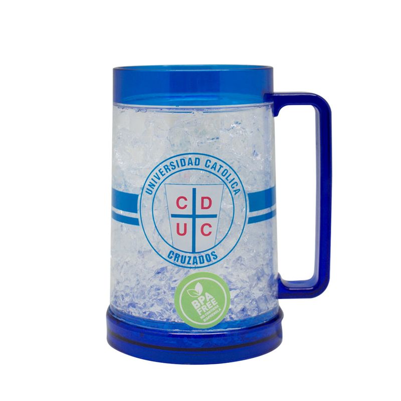 Vaso Shopero U Catolica Vidrio Frozen Glasso-1782222794520