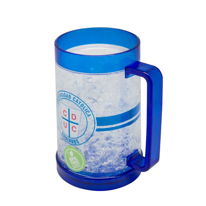 Vaso Shopero U Catolica Vidrio Frozen Glasso-1782222852598