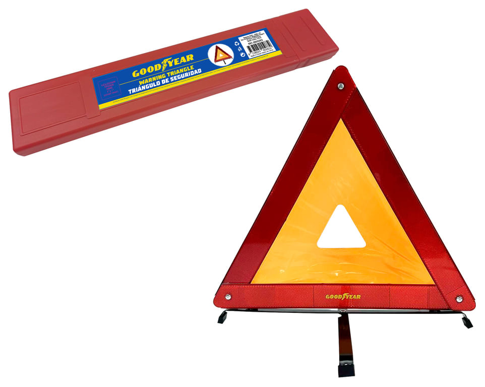 Triangulo De Seguridad Para Auto 41.5Cm Goodyear