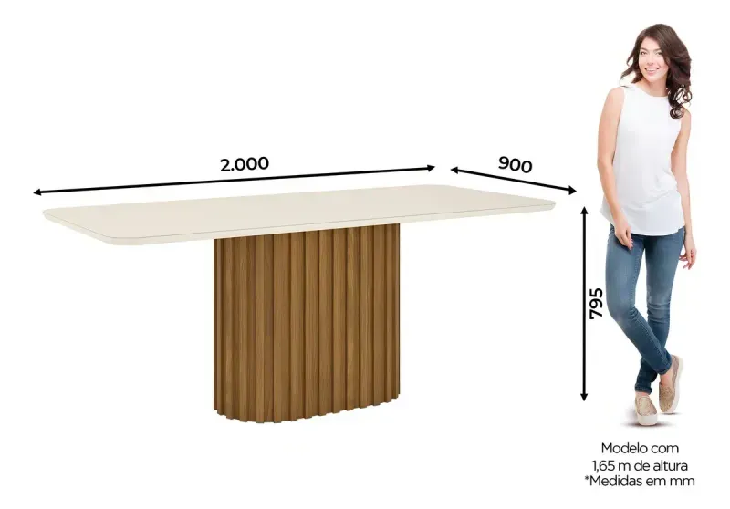 Comedor 6S Milla Mesa Solana Henn-1783008379103