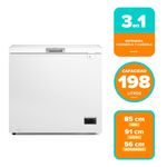 Conservador Horizontal 198 Litros Inverter M200Di Mademsa-1783012768585