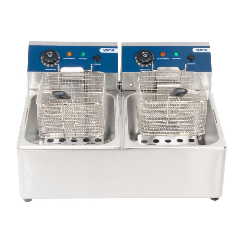 Freidora Electrica Sobre Mesa 2 Deposito Eco Vfs-062Eco Ventus-1783017260630