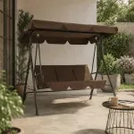 Sillón Columpio Café 170x110x153cm Casa Viva-1784931310157