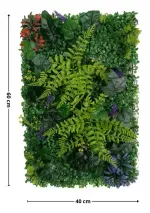 Jardín Vertical 40x60cm Trébol Primavera Palmeta -1785417641268