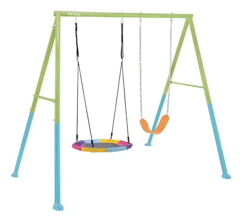 Columpio Nido Y Columpio Flexible Jardin Intex-1785800852632