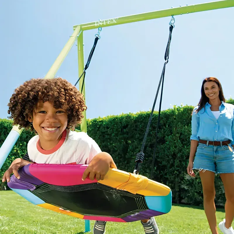 Columpio Nido Y Columpio Flexible Jardin Intex-1785800895489