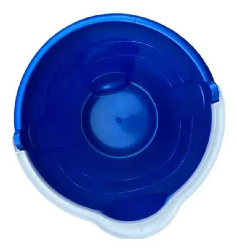 Balde 12 Litros Con Asa Plastico Transparente Jnk-1785862620772