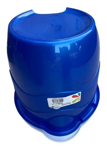 Balde 12 Litros Con Asa Plastico Transparente Jnk-1785862623381