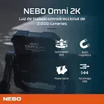 Linterna Omni 2000 Lumenes Recargable Nebo-1786030183878