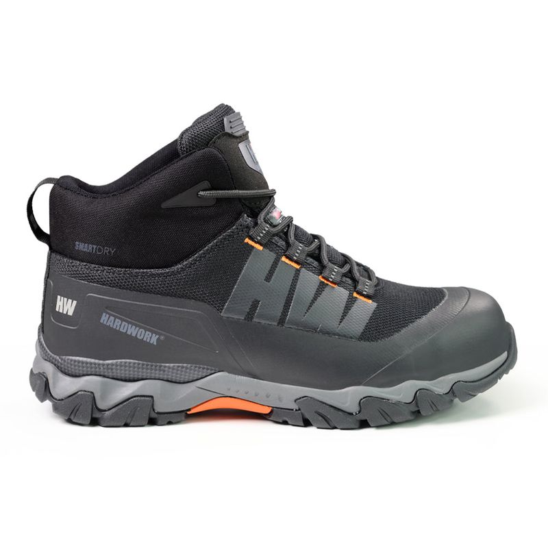 Zapato De Seguridad Hw Terrain Black-1786540531539