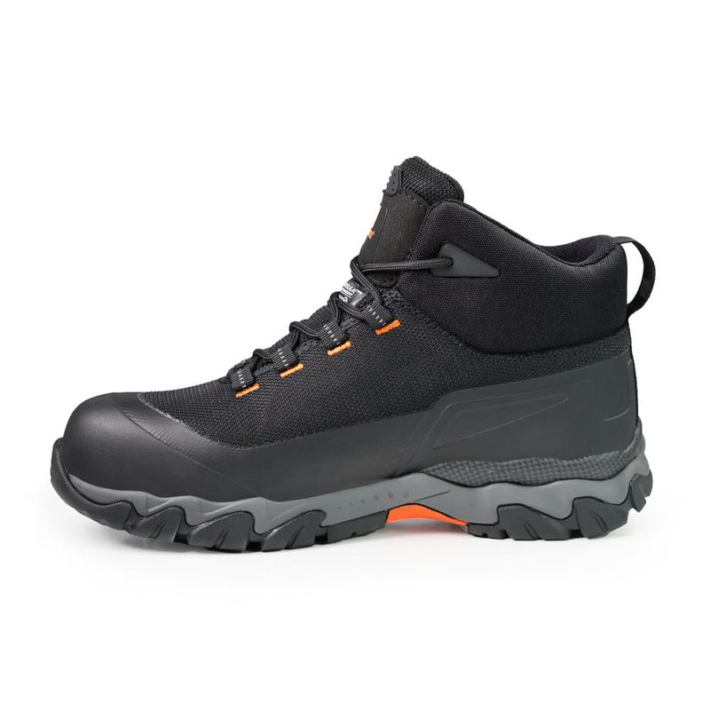 Zapato De Seguridad Hw Terrain Black-1786540533861