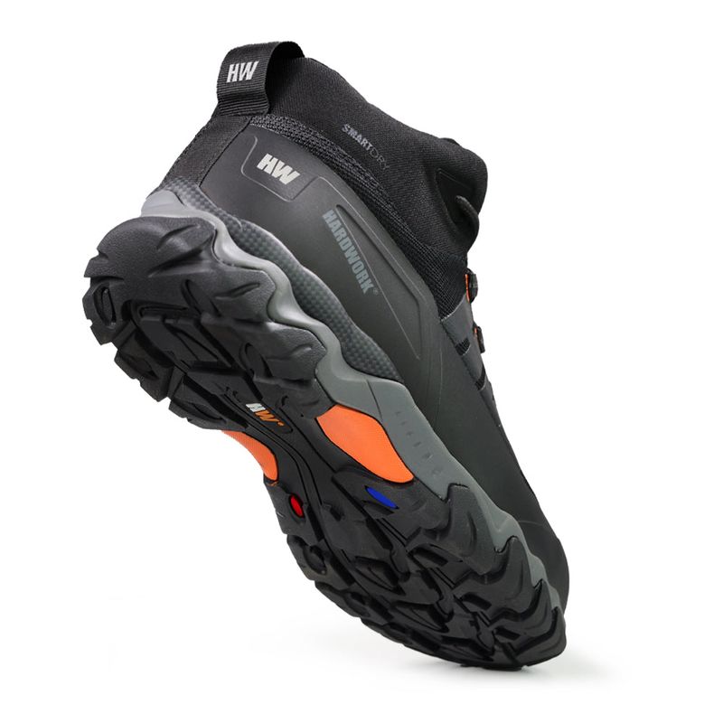 Zapato De Seguridad Hw Terrain Black-1786540538395