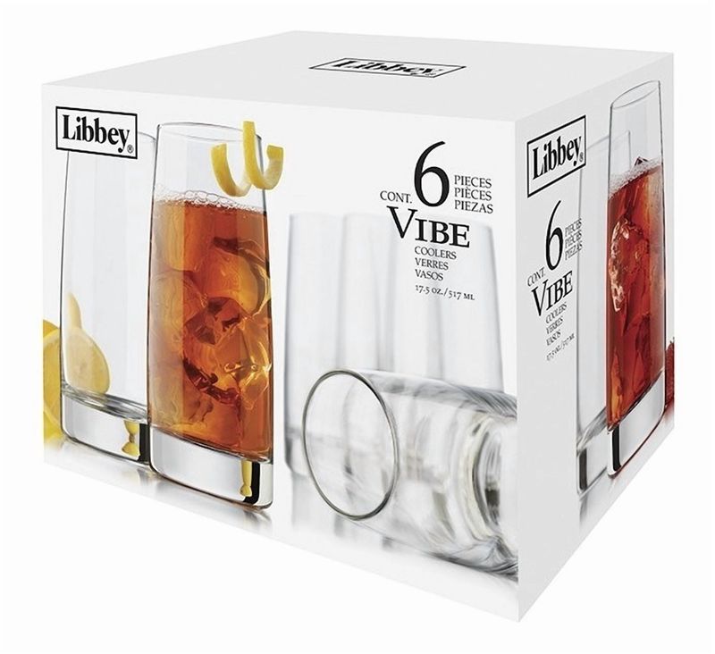 Vaso 525Ml 6 Unidades Vibe Alto Libbey-1777300932560