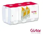 Vaso 388Ml Toledo 6 Unidades Cristar-1768590367687