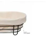 Panera Cesta Ovalada Acero Negro 28Cm 5Five-1787059167383
