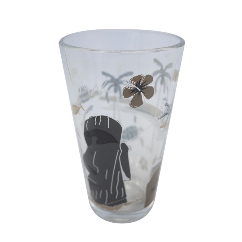 Vaso 470Ml Vidrio Cidudades De Chile 4 Unidades Glasso-1787059450057