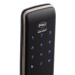 Cerrojo Digital Sobreponer Negro Modelo Smart100 Poli-1787173002292