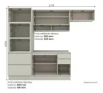 Mueble Cocina Fineze 272Cm Henn-1787179010412
