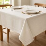 Mantel 160X230Cm Borde Picot Crema Decoexpress-1787761626395