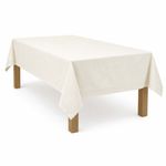 Mantel 160X230Cm Borde Picot Crema Decoexpress-1787761704639