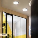 Plafon Led Redondo 24W Sobrepuesto Luz Fria 6500K Logic-1788458857523