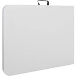 Mesa Plegable 180X74X74Cm Blanca Casa Viva-1788465796507