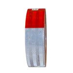 Cinta Reflectante 50Mm Roja-Blanca R- 45.7Mt 3M-1788547103884