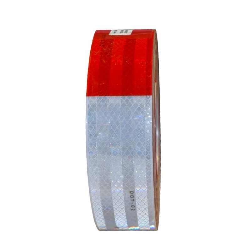 Cinta Reflectante 50Mm Roja-Blanca R- 45.7Mt 3M-1788547103884