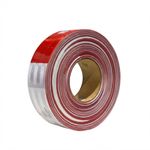 Cinta Reflectante 50Mm Roja-Blanca R- 45.7Mt 3M-1788547121787