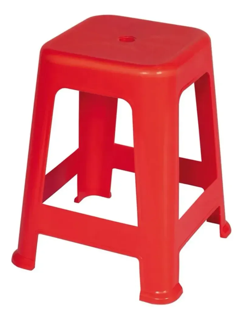 Piso Plastico Apilable 45Cm Rojo 4 Unidades Mor -1788798349851