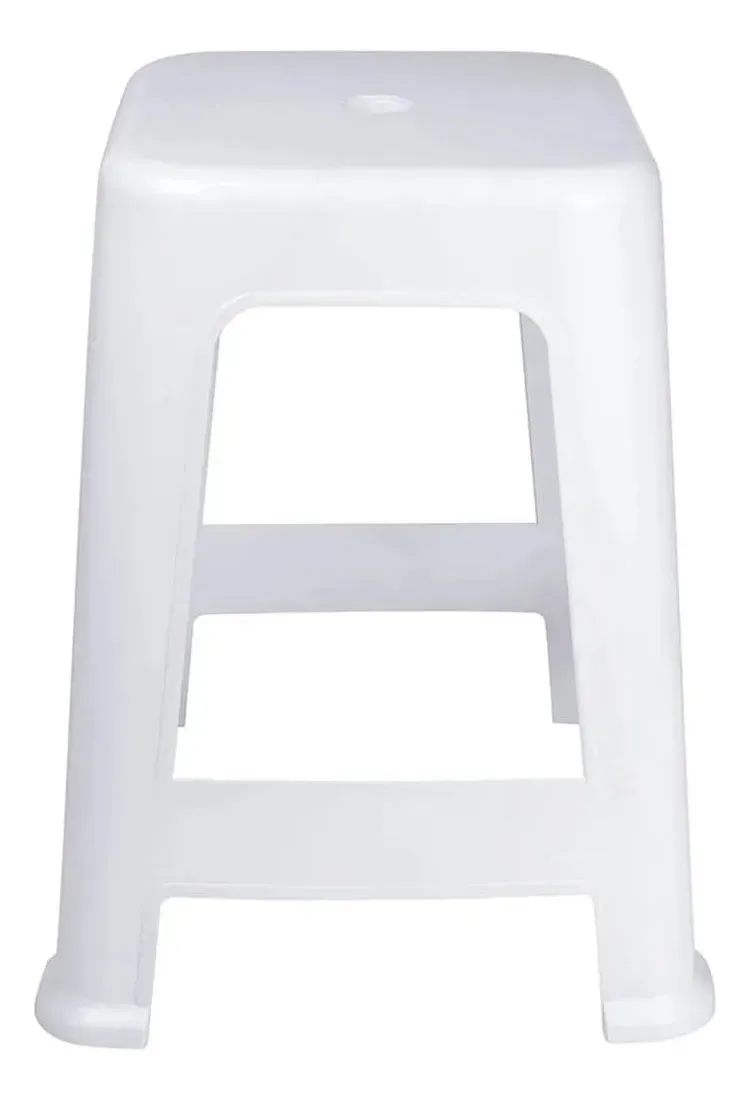 Piso Plastico Apilable 45Cm Blanco 4 Unidades Mor -1788798408147
