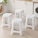 Piso Plastico Apilable 45Cm Blanco 4 Unidades Mor -1788798410778
