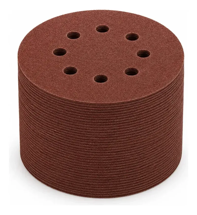 Disco De Lija 5" Grano 100 Con Velcro Ps 22K 50 Unidades Klingspor-1788803034582