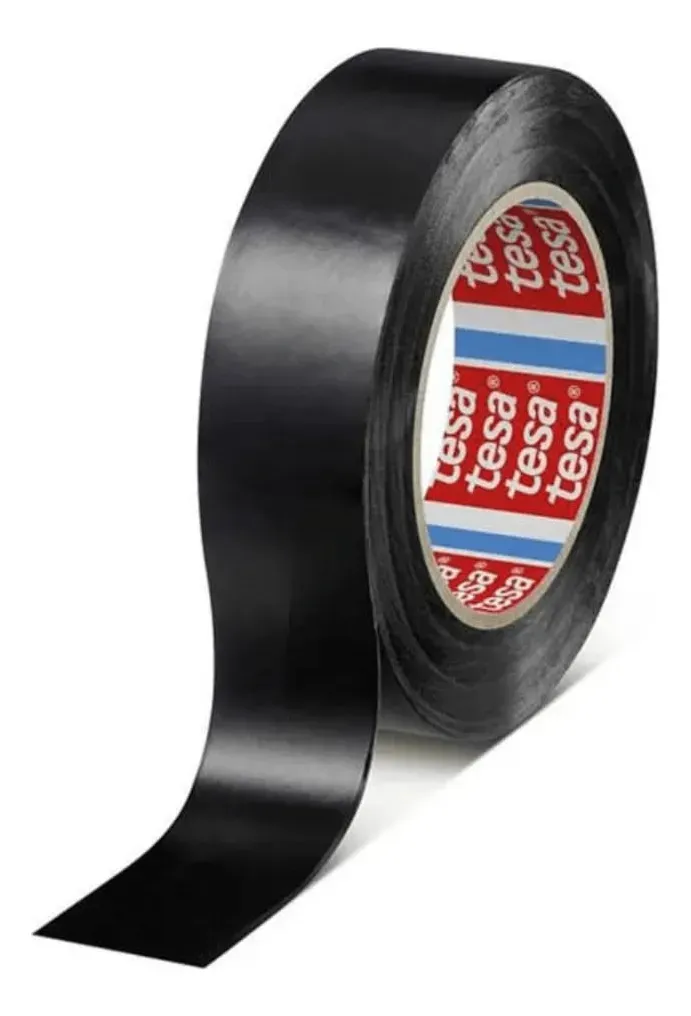 Huincha Aisladora 18Mmx5Mt Negra 10 Unidades Tesa-1788803347839