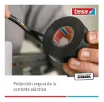 Huincha Aisladora 18Mmx5Mt Negra 10 Unidades Tesa-1788803352233