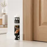 Silicona Neutra Light Brown 300Ml 6 Unidades Rex-1788803597984