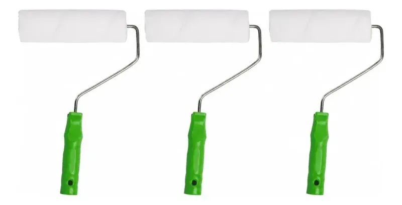 Rodillo Fibra Termofusionado 18Cm (7") Pelo Corto 3 Unidades Lizcal-1788804543262