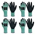 Guante Multiflex Recycled Talla M Poliester 4 Unidades Latex Foam-1788805229179