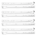 Corredera Para Mueble Sbp 50Cm Blanca Par 4 Unidades Ducasse-1788805395493