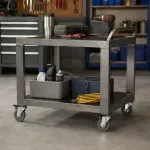 Rueda Para Carro 3" Gris Giratoria Con Base Y Freno 4 Unidades Lioi-1788805483484