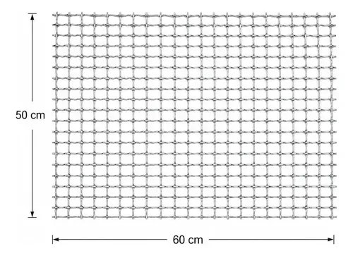 Malla Asadera 50X60 (3/4X10) 5 Unidades Cerram-1788806023530